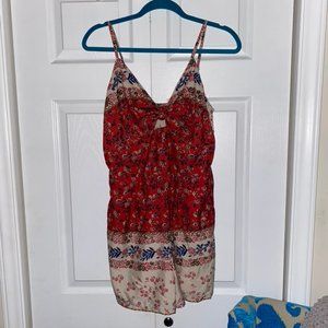 Patterned Romper